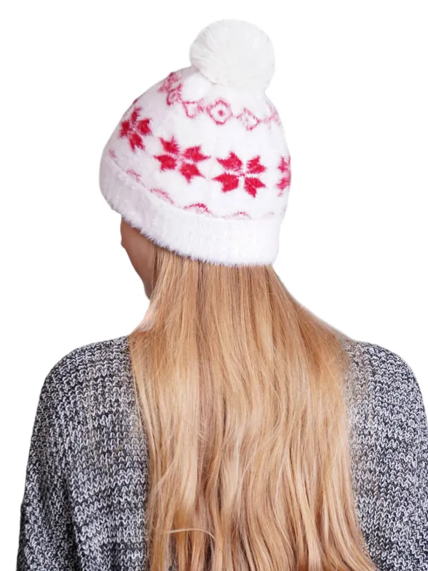 White_Woolen_Cap_For_Unisex