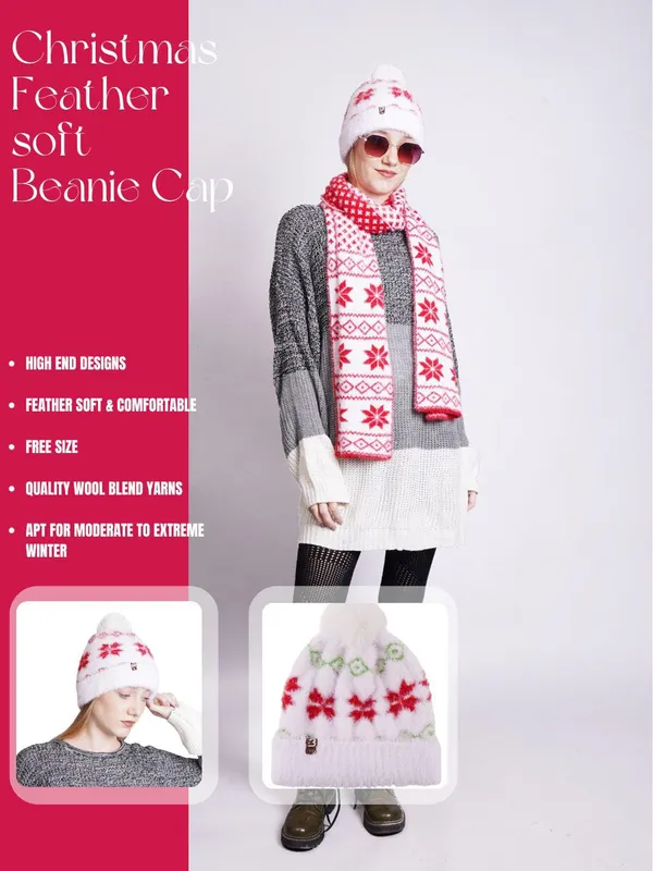 White_Woolen_Cap_For_Unisex