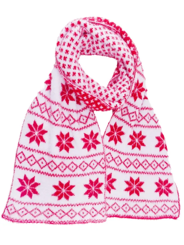 White_&_Pink_Woolen_Cap_For_Women