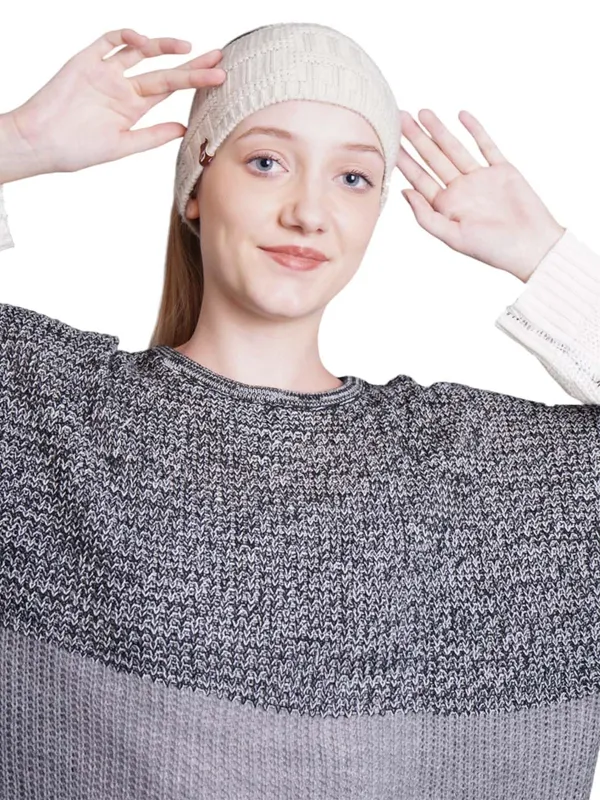 White_Woolen_Earwarmer_For_Unisex