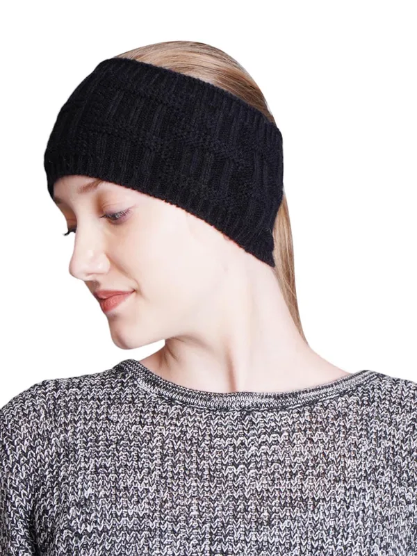 Black_Woolen_Earwarmer_For_Unisex