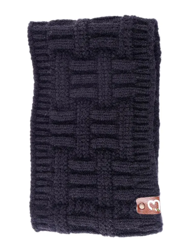 Black_Woolen_Earwarmer_For_Unisex