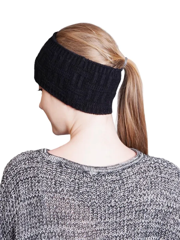 Black_Woolen_Earwarmer_For_Unisex
