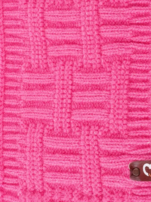 Pink_Woolen_Earwarmer_For_Unisex