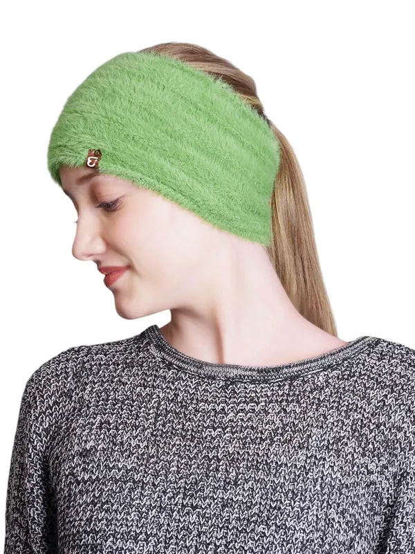 Green_Woolen_Earwarmer_For_Women