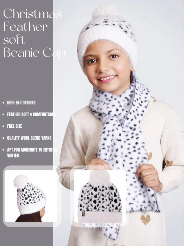 White_Woolen_Cap_For_Girls