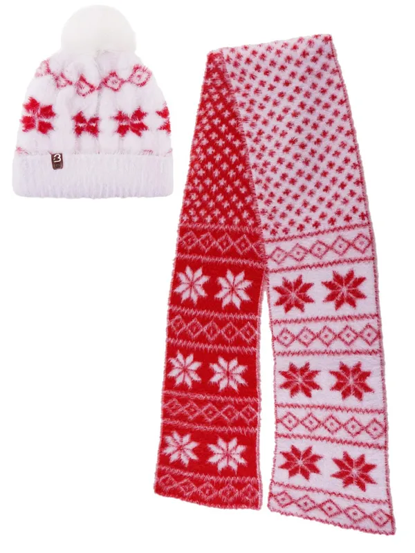 White_Woolen_Cap_For_Girls