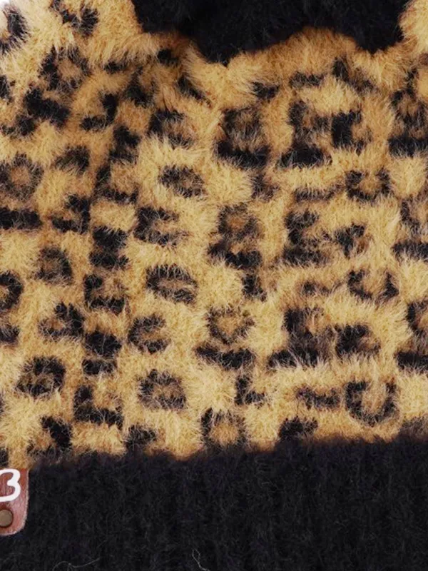 Black_&_Brown_Woolen_Cap_For_Girls