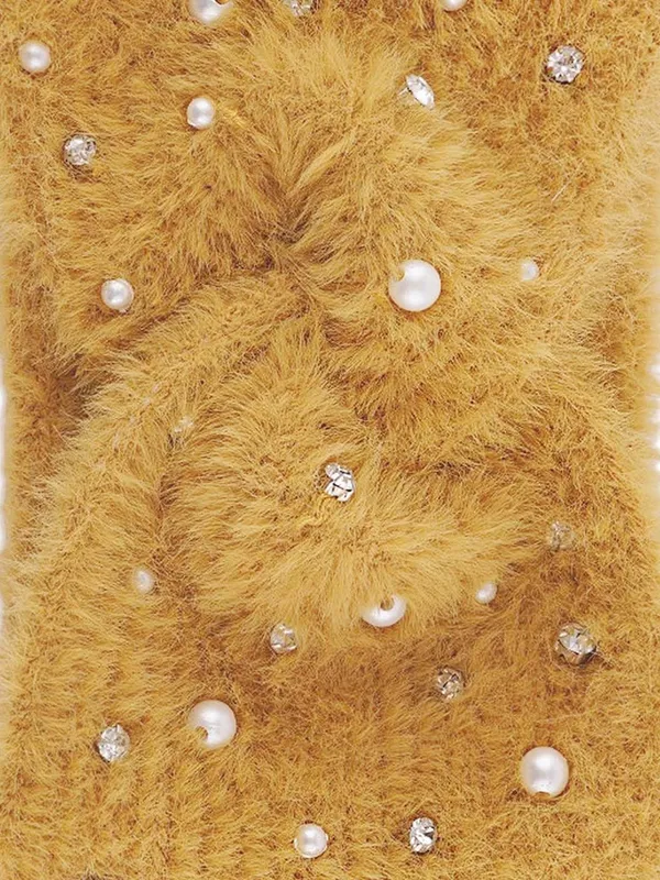 Yellow_Woolen_Earwarmer_For_Girls