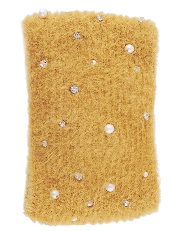 Yellow_Woolen_Earwarmer_For_Girls