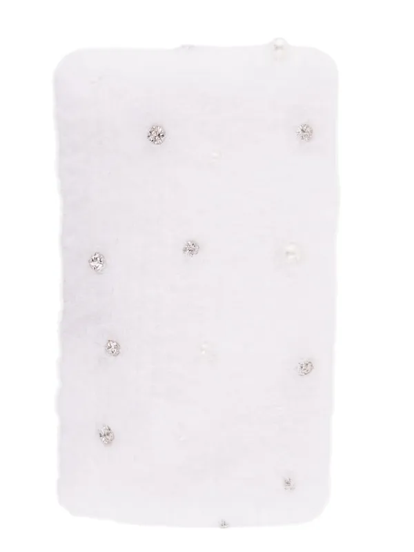 White_Woolen_Earwarmer_For_Women