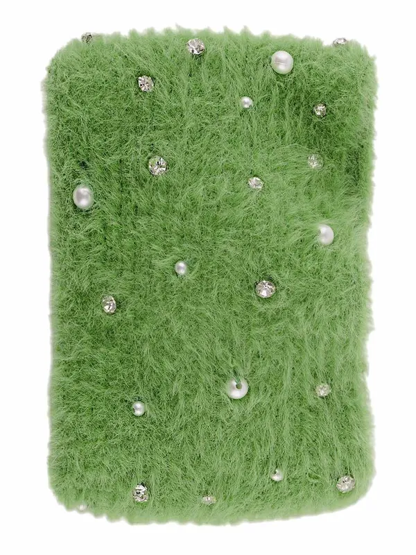 Green_Woolen_Earwarmer_For_Girls