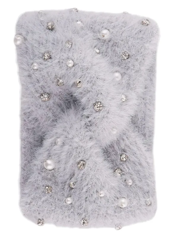 Grey_Woolen_Earwarmer_For_Girls