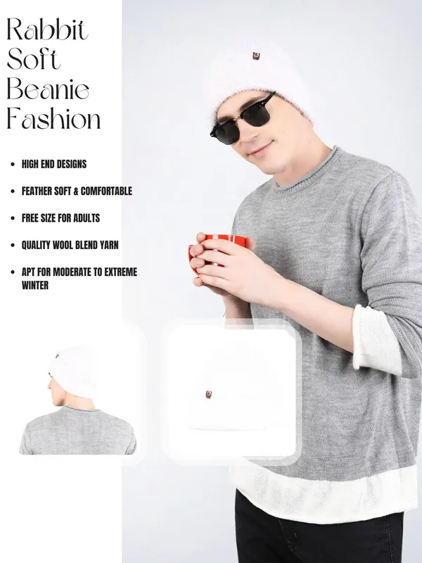 White_Woolen_Cap_For_Unisex