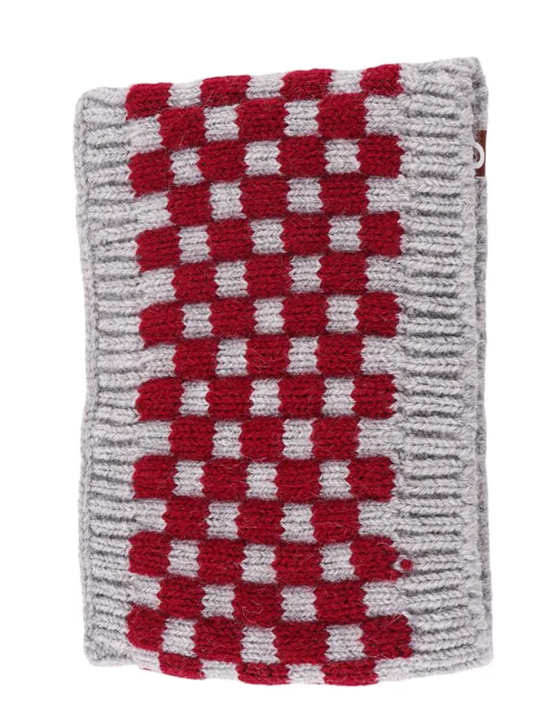 Maroon_&_Grey_Woolen_Earwarmer_For_Men