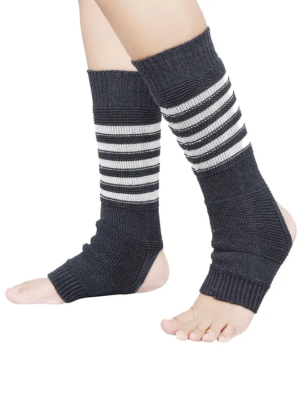 Grey_Cotton_Woolen_Socks_For_Women