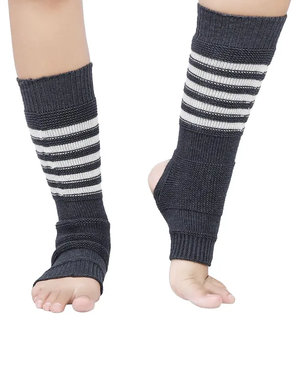 Grey_Cotton_Woolen_Socks_For_Women