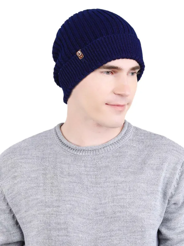 Navy_Blue_Woolen_Cap_For_Unisex