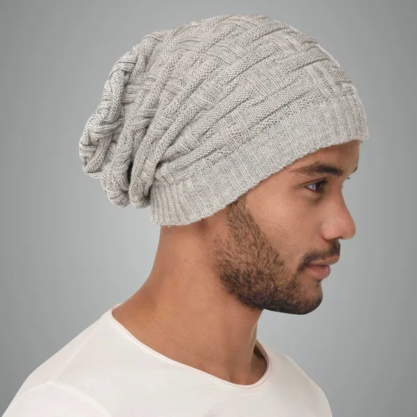 Grey_Woolen_Cap_For_Men