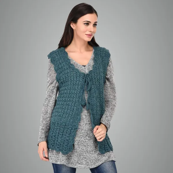Blue_Woolen_Shrug_For_Women