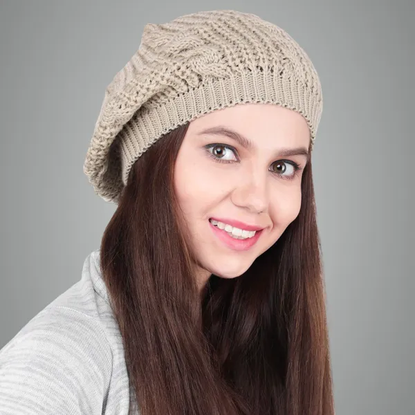 Beige_Woolen_Cap_For_Women