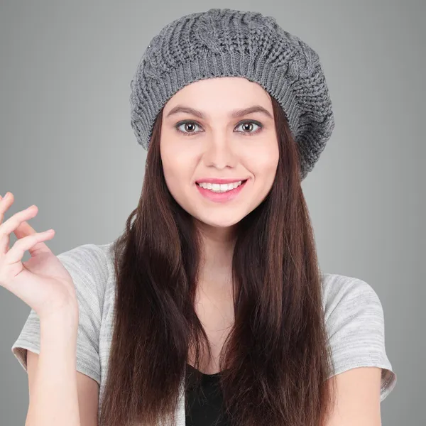 Grey_Woolen_Cap_For_Women