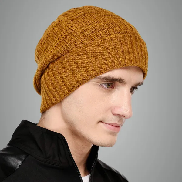 Mustard_Woolen_Cap_For_Unisex