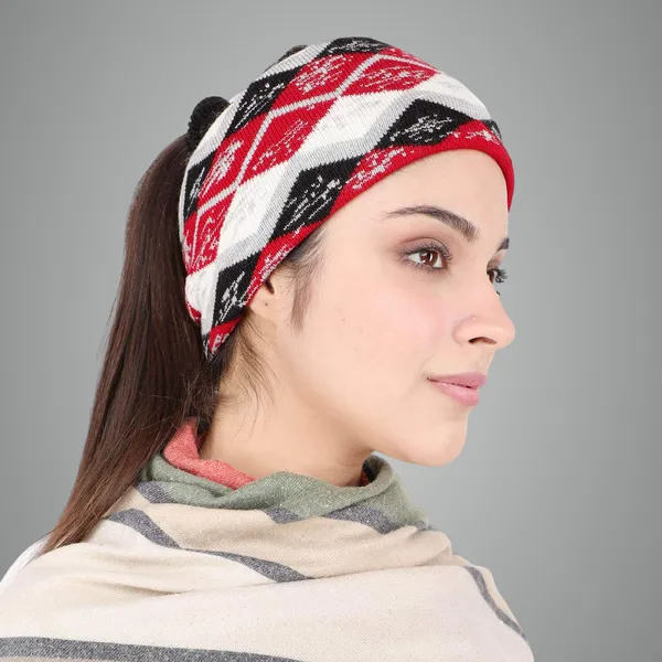 Red_&_White_Woolen_Cap_For_Unisex