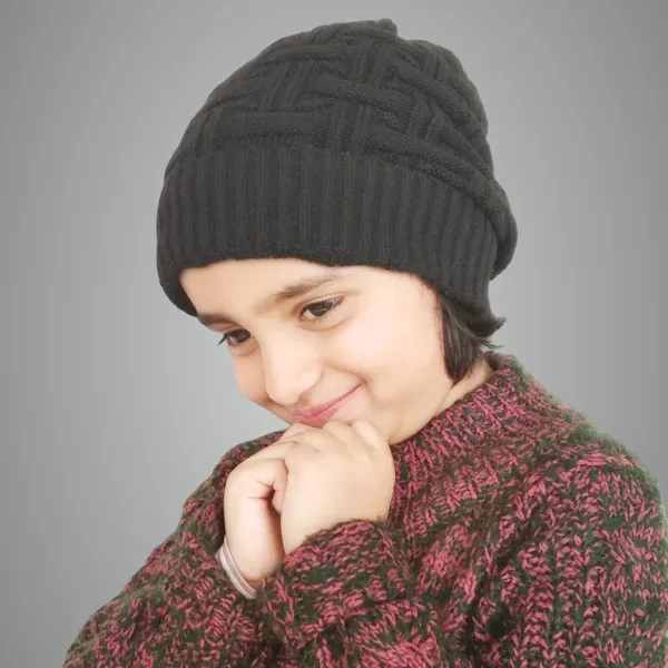 Grey_Woolen_Cap_For_Unisex_Child