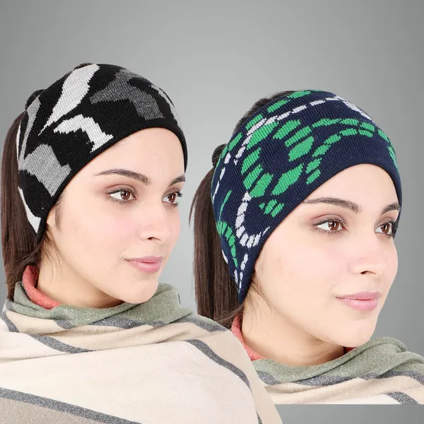 Multicolor_Woolen_Cap_For_Women_(Pack_Of_2)