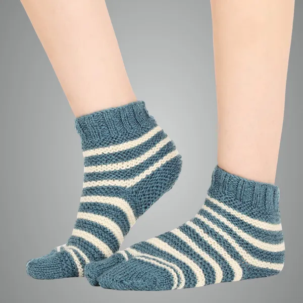 Blue_&_Yellow_Woolen_Socks_For_Women