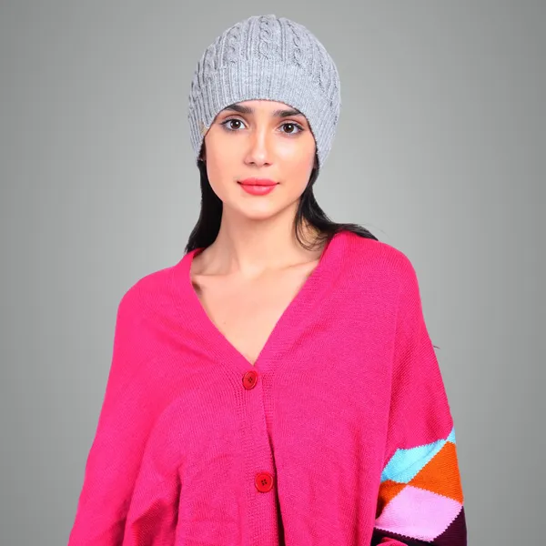 Grey_Woolen_Cap_For_Women