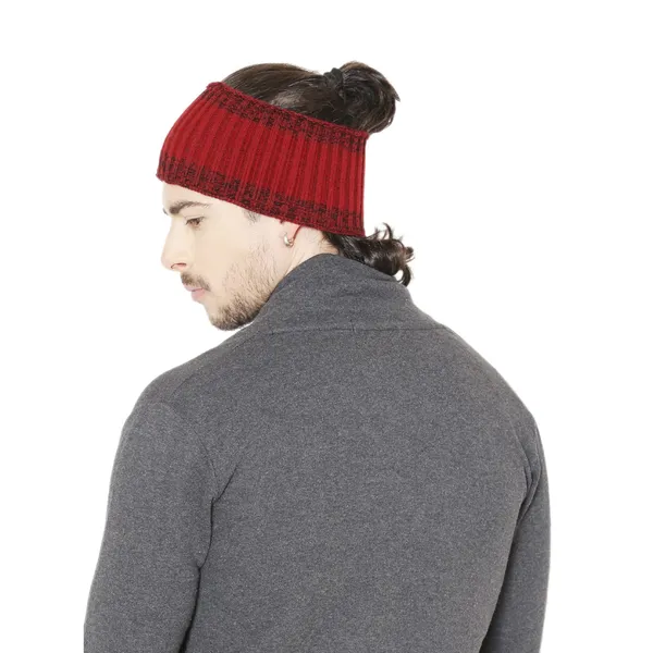 Maroon_Soft_Mix_Yarn_Knitted_Ski_Warm_Woolen_Headband_for_Men_and_Women