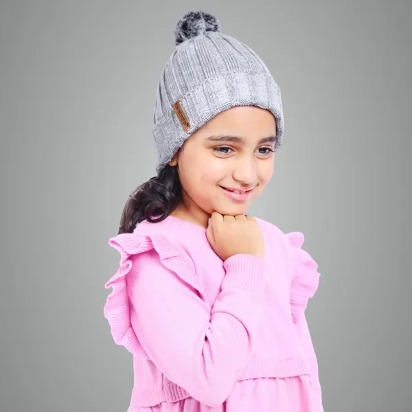 Grey_Woolen_Cap_For_Unisex_Child