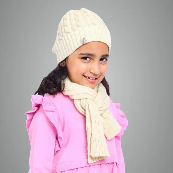 Off_White_Woolen_Beanie_For_Unisex_Child