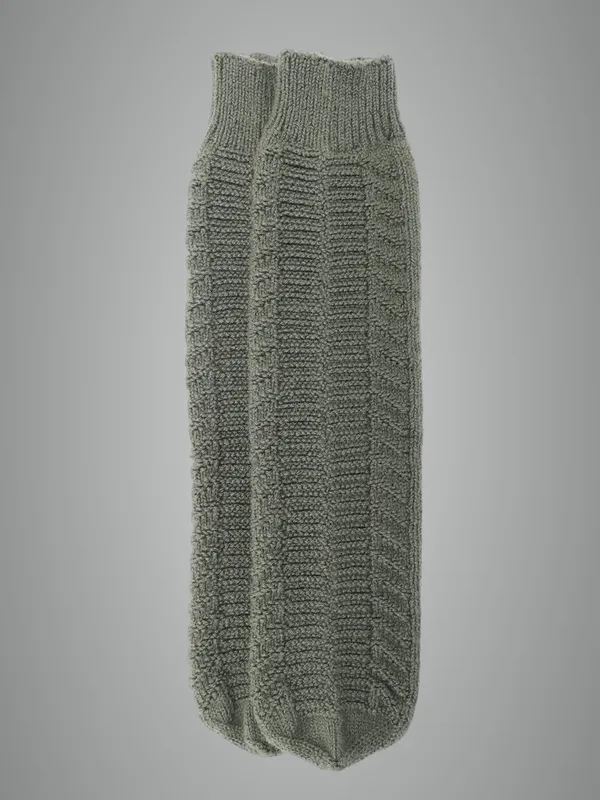 Olive_Woolen_Socks_For_Women