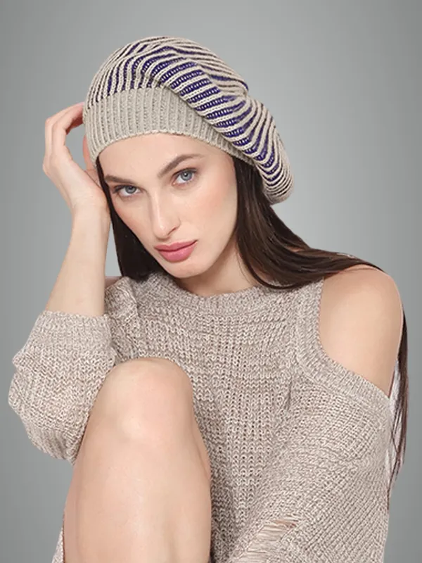 Multicolour_Woolen_Cap_For_Women