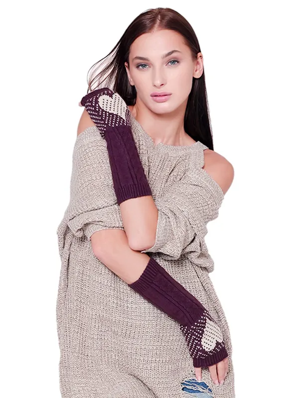 Fine_knitted_Long_Warm_Winter_Mittens_Gloves_with_Thumb_Hole_for_Women_(Purple)