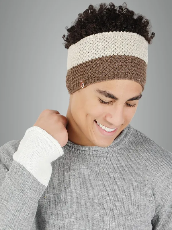 Brown_Woolen_Earwarmer_For_Men