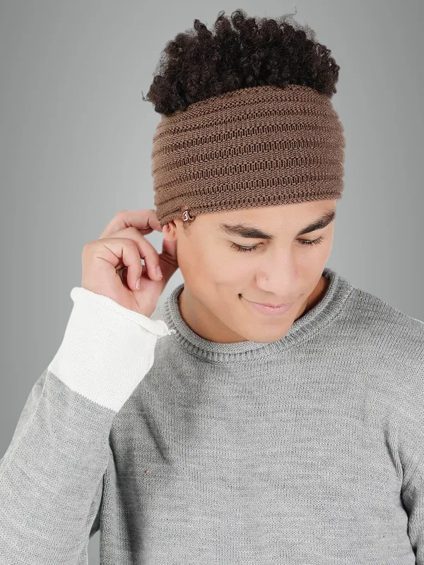 Brown_Woolen_Earwarmer_For_Men
