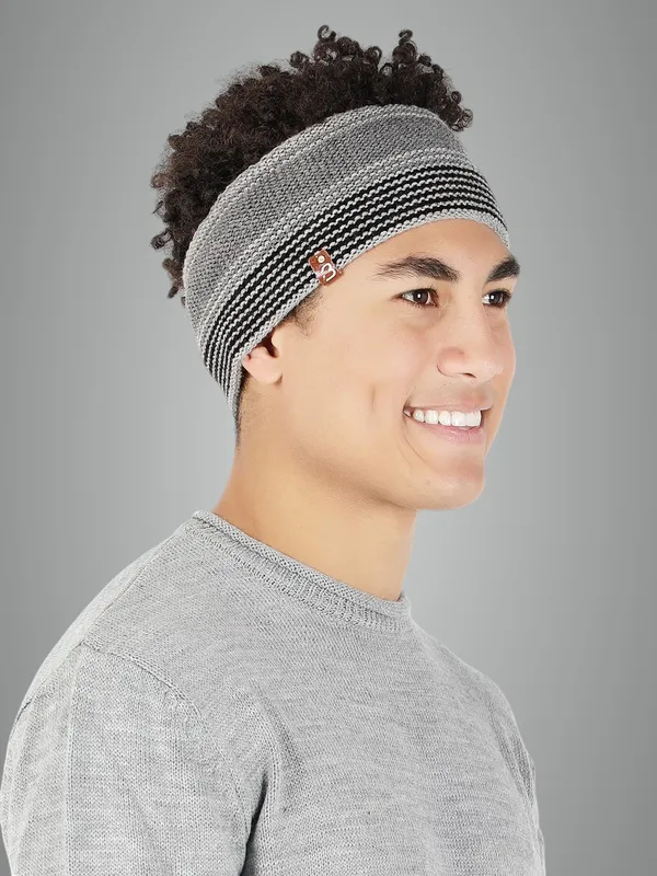 Grey_Woolen_Earwarmer_For_Unisex