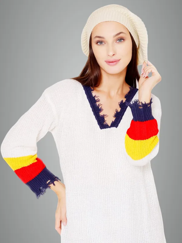 Beige_Woolen_Cap_For_Women