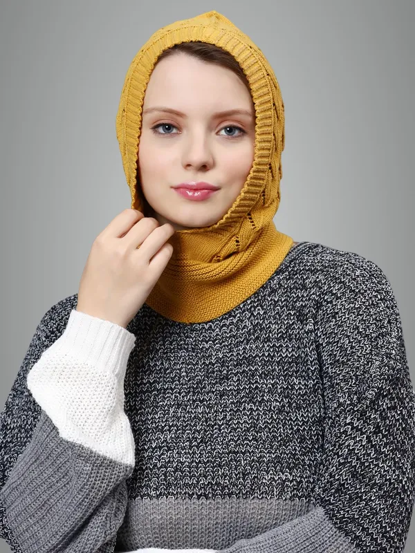 Mustard_Yellow_Woolen_Cap_For_Women