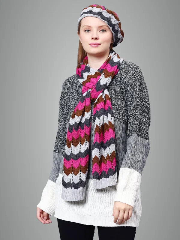 Multicolour_Woolen_Cap_For_Women