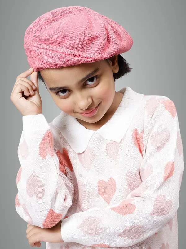 Pink_Woolen_Cap_For_Girls