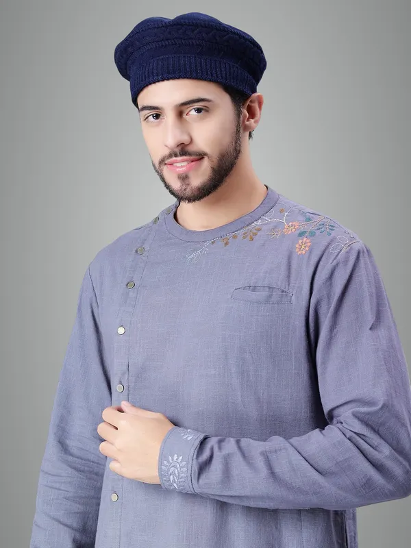 Blue_Woolen_Cap_For_Unisex