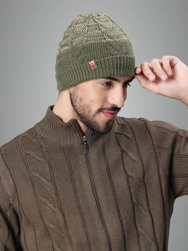 Green_Woolen_Cap_For_Unisex
