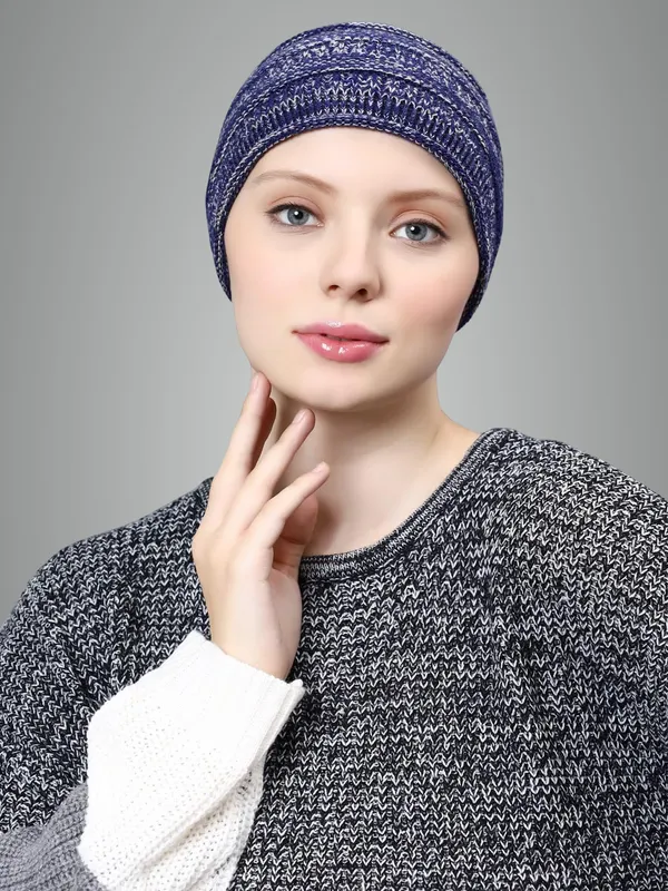 Blue_Woolen_Earwarmer_For_Women