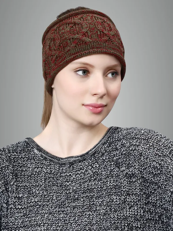 Brown_Woolen_Earwarmer_For_Unisex