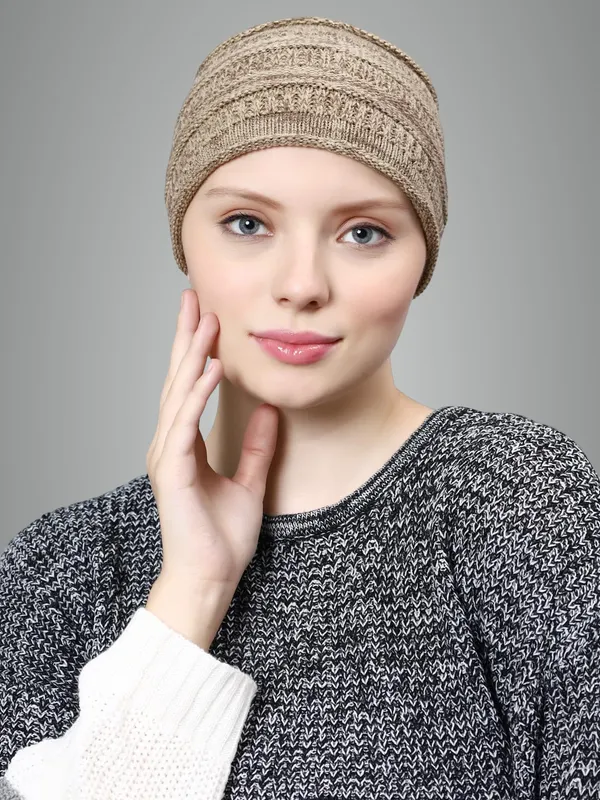 Brown_Woolen_Earwarmer_For_Unisex